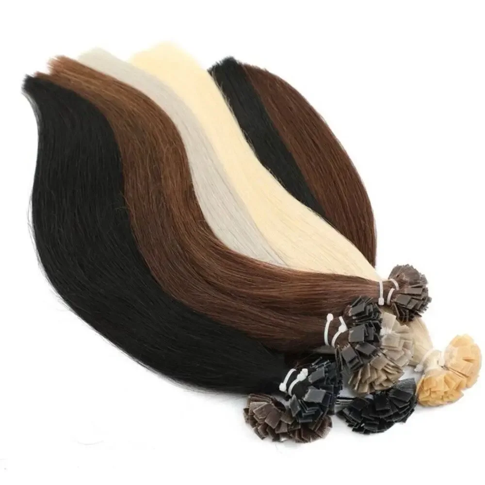 Flat tip k tip keratin fusion pre Bonded 17